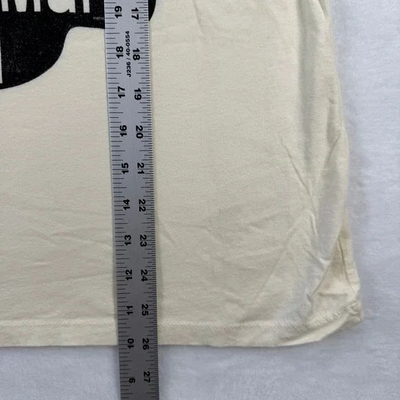 Sugarhigh Lovestoned David‎ Bowie Life on Mars 71 Cream Graphic T Shirt Small